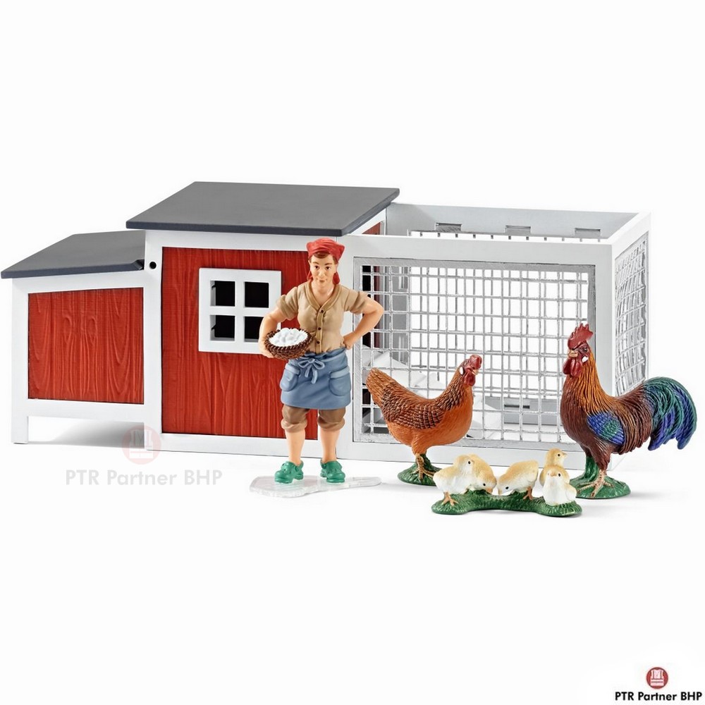 Zabawka kurnik SCHLEICH zestaw figurek 1 Zabawka kurnik SCHLEICH zestaw figurek