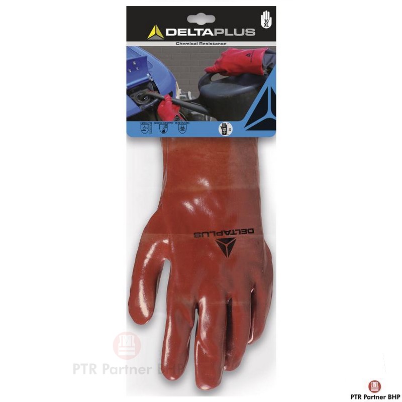 Rękawice robocze chemiczne DPPVC7327 Delta Plus 2 Rękawice robocze chemiczne DPPVC7327 Delta Plus