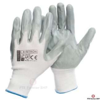 Rękawice poliestrowe X-NITRON powlekane nitrylem