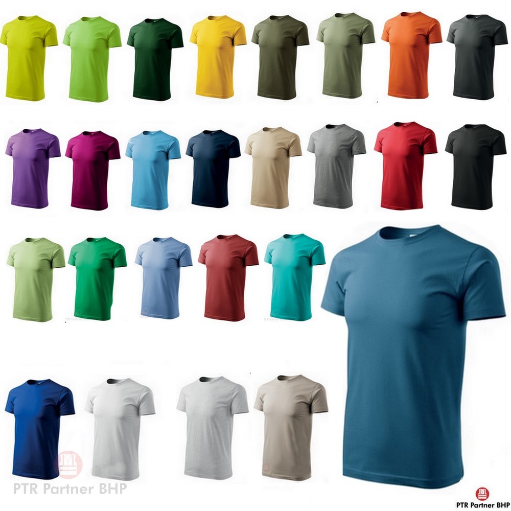 Koszulka męska BASIC 129 1 Koszulka męska BASIC 129